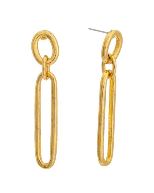 Ben-Amun Metallic Ben-amun 24k Plated Earrings