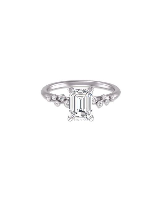Lab Grown Diamonds White 14K 2.50 Ct. Tw. Lab-Grown Diamond Aria Ring