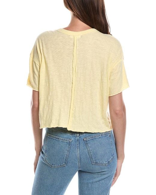 Z Supply Blue Everyday Pocket T-Shirt