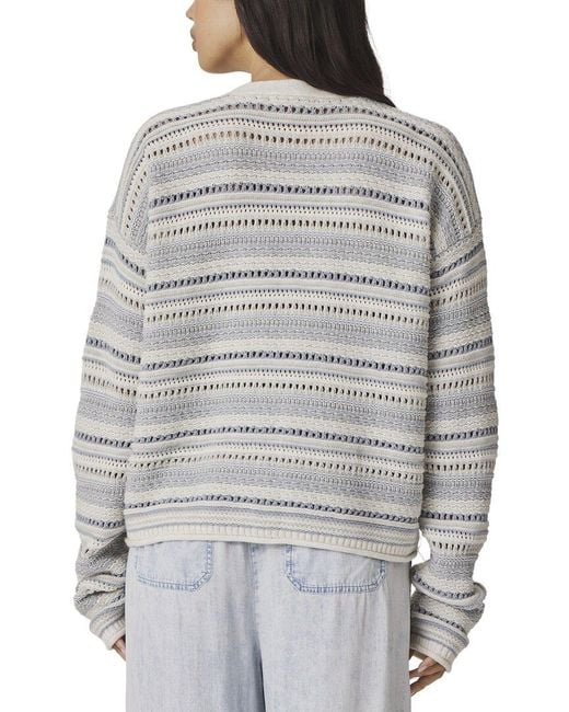 Splendid Gray Addison Stripe Cardigan