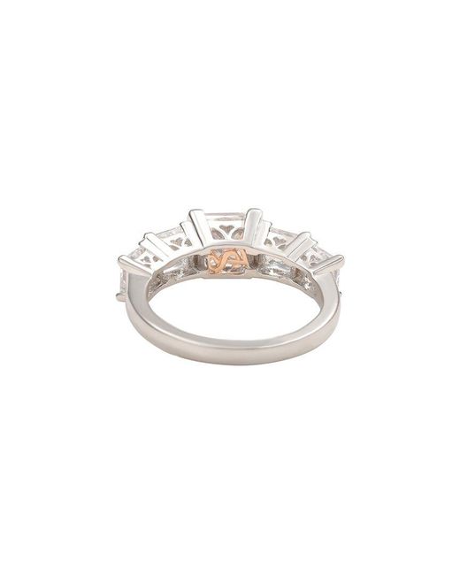 Suzy Levian CZ Jewelry White Suzy Levian Cz-Stone Ring