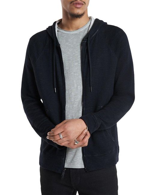 John Varvatos Black Providence Hoodie for men