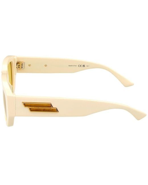 Bottega Veneta Metallic 55Mm Sunglasses
