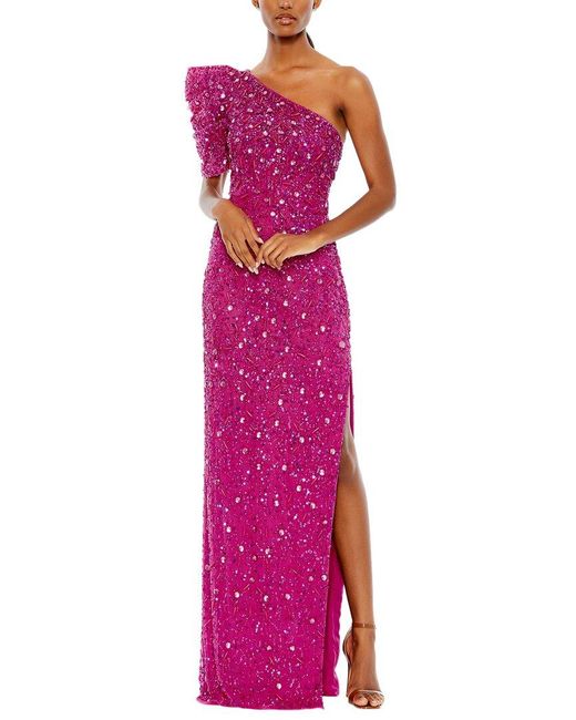 Mac Duggal Purple Gown