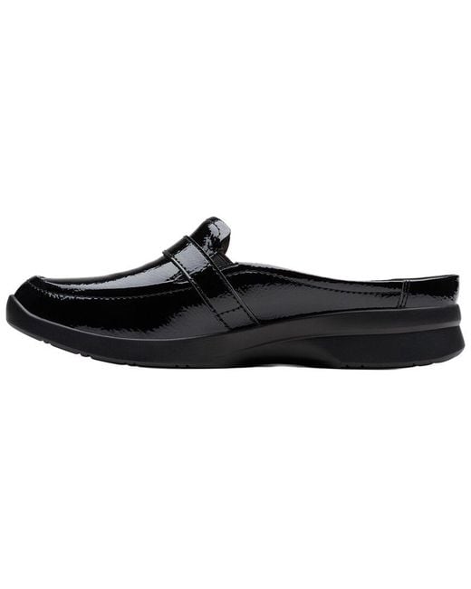 Clarks Black Ellowyn Amelia Mule