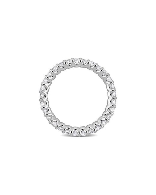 Lab Grown Diamonds White Created Forever 14K 2.03 Ct. Tw. Lab-Grown Diamond Eternity Ring
