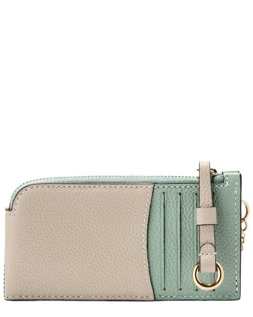 Cole Haan Gray Essential Leather Card Case