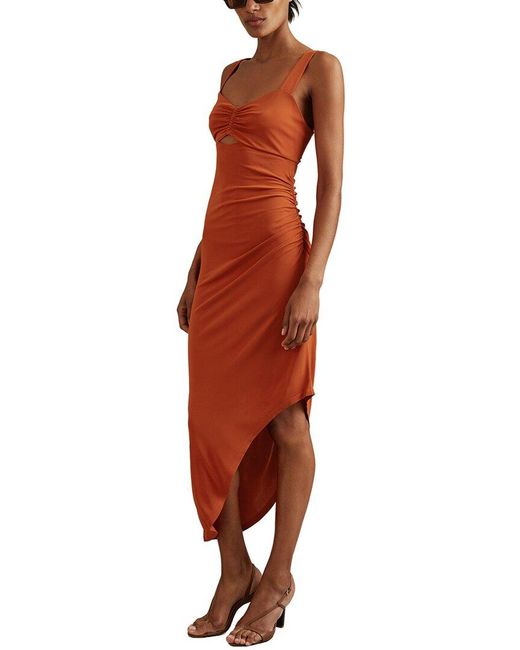 Reiss Red Carla Dress
