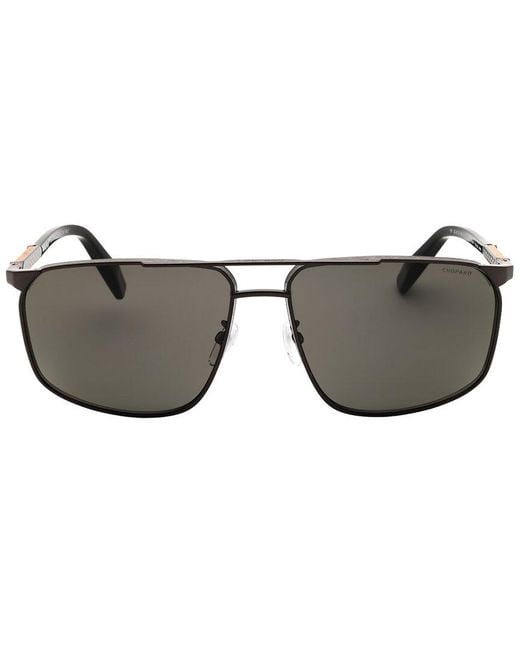 Chopard Black Schl52 64Mm Sunglasses for men