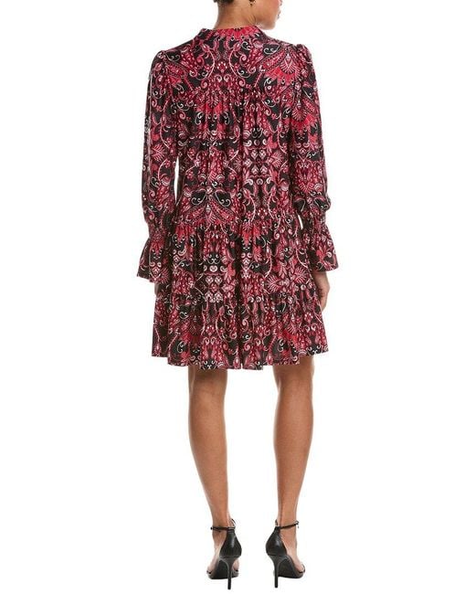Jude Connally Red Tammi Mini Dress