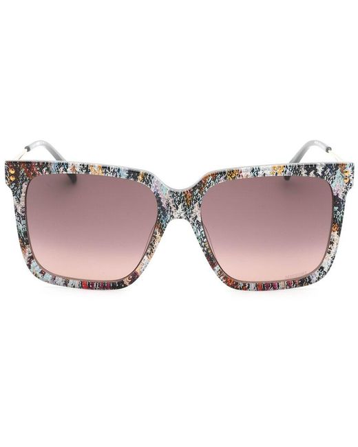 Missoni Pink Mis0107 57mm Sunglasses