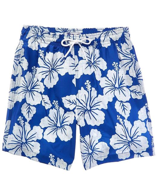 Trunks Surf & Swim Blue Sano Swim Trunk for men