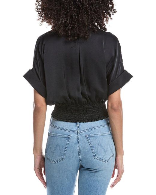 Ramy Brook Black Sonja Top