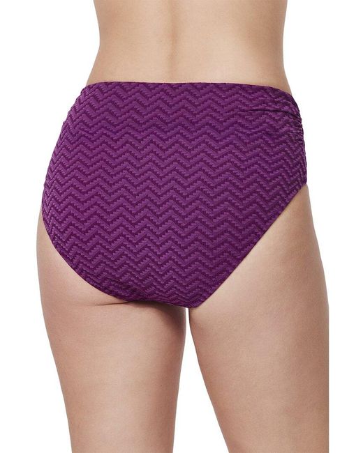 Gottex Purple Mid Rise Bottom