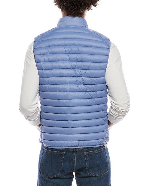 Save The Duck Blue Adam Vest for men