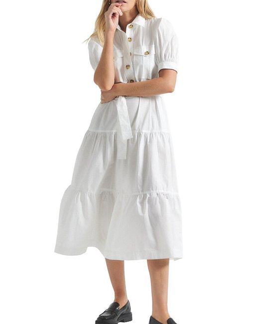 10 Crosby Derek Lam White Buffy Utility Dress