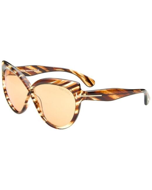 Tom Ford Natural Beatrice 65Mm Sunglasses