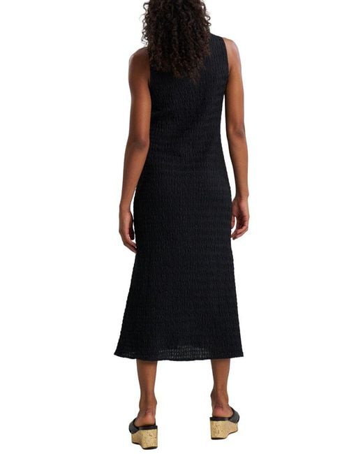 Natori Black Waves Maxi Dress