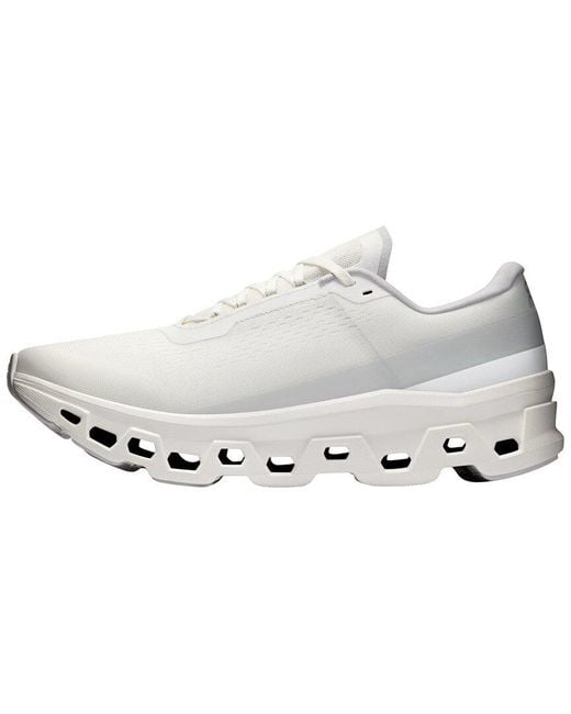 On Shoes White Cloudmonster 1 Sports Shoe for men