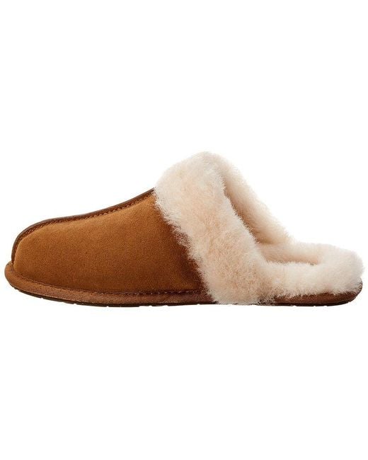 Ugg Brown Scuffette Ii Suede Slipper