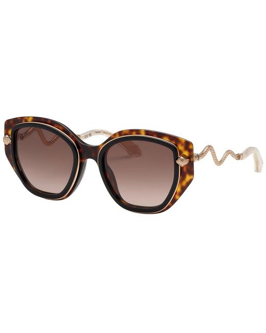 Roberto Cavalli Brown 52Mm Sunglasses