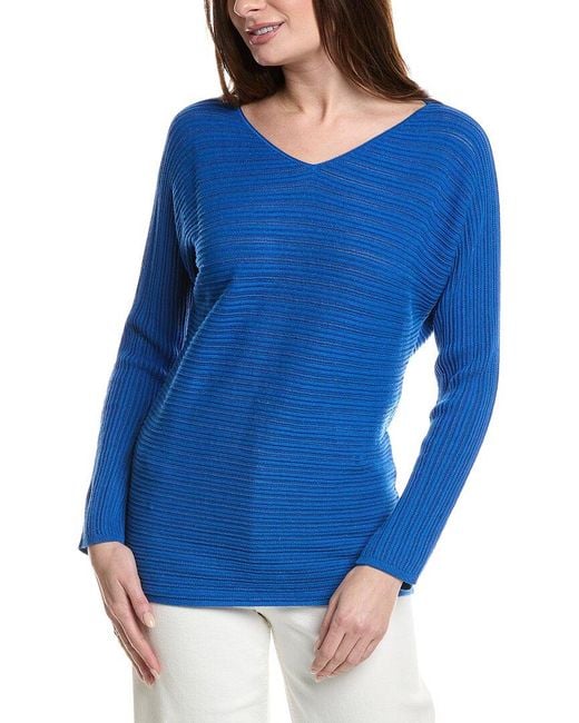 Tommy Bahama Blue Jewel Bay Sequin V-Neck Sweater