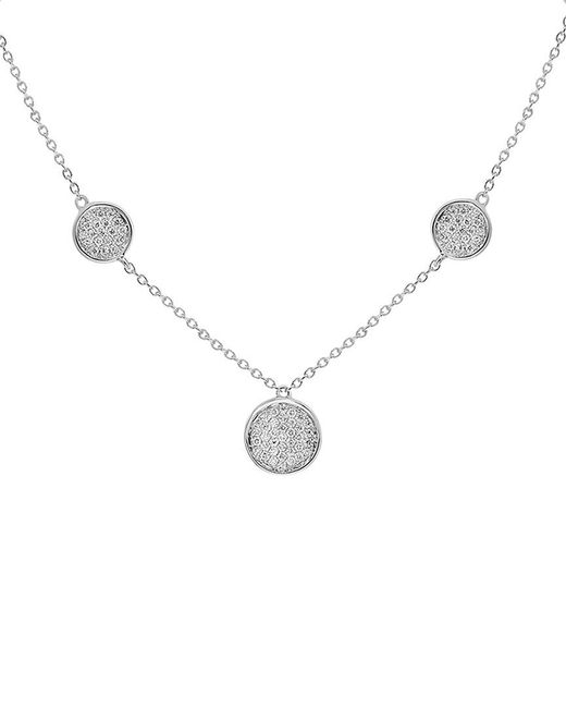 Diana M Metallic Fine Jewelry 0.40 Ct. Tw. Diamond Necklace