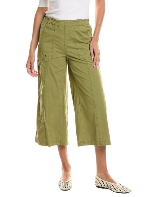 XCVI Green Gottfried Gaucho Pant