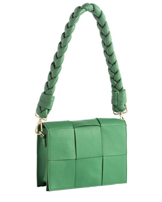 Shiraleah Green Verona Shoulder Bag