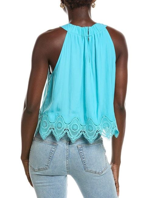 Ramy Brook Blue Karis Top