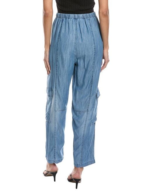 Elan Blue Denim Pant