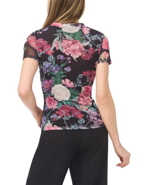 Ted Baker Black Devin Mesh T-Shirt