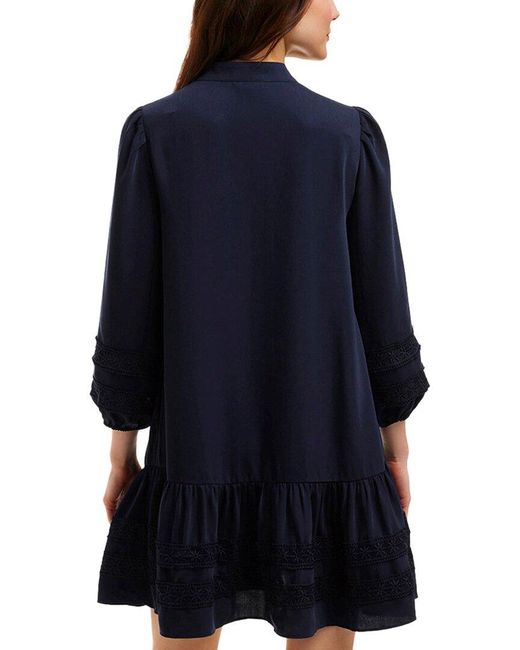 Draper James Blue Molly Mini Dress