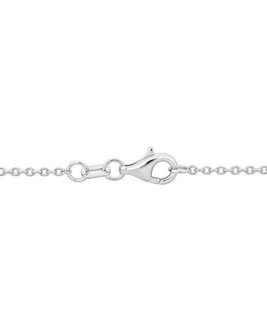 Rina Limor White 14k 0.14 Ct. Tw. Diamond Necklace