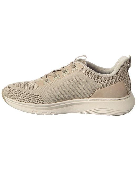 Clarks Natural Motion Trex Leather & Canvas Sneaker for men