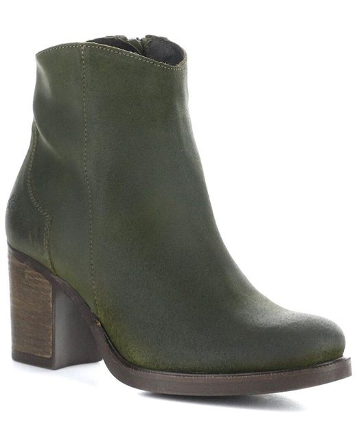Bos. & Co. Green Brody Waterproof Suede Boot