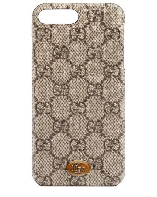 Gucci Brown Ophidia Iphone 8 Plus Case Cover
