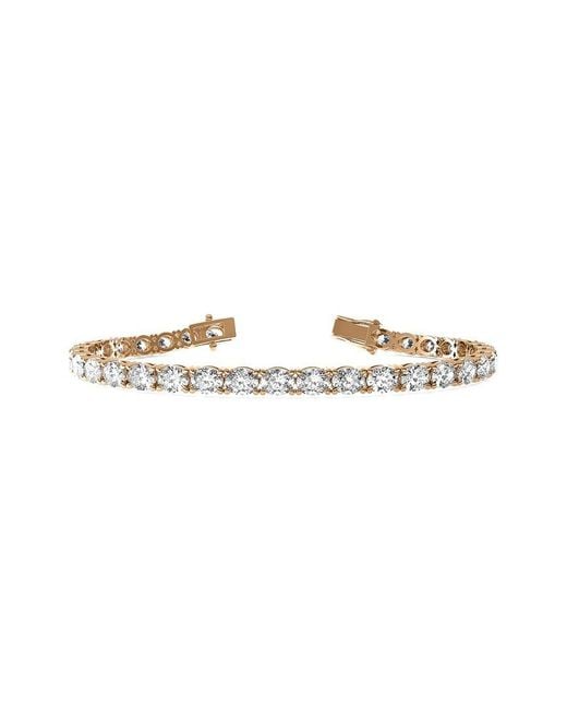 Lab Grown Diamonds White 14K 17.50 Ct. Tw. Lab-Grown Diamond Bracelet