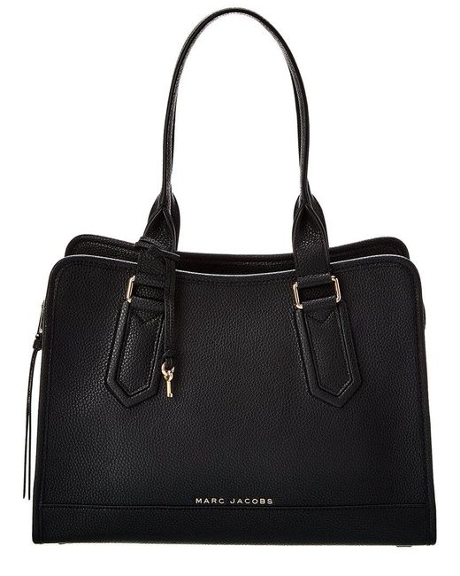 Marc Jacobs Black Drifter Leather Tote