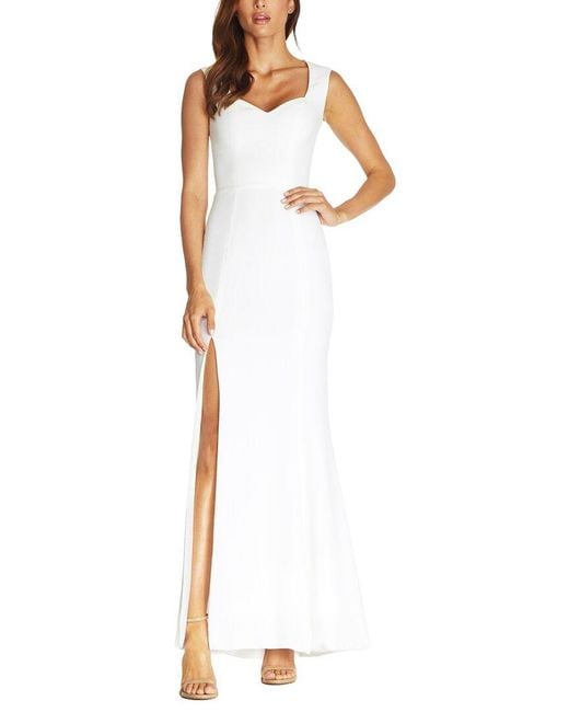 Dress the Population White Monroe Maxi Dress