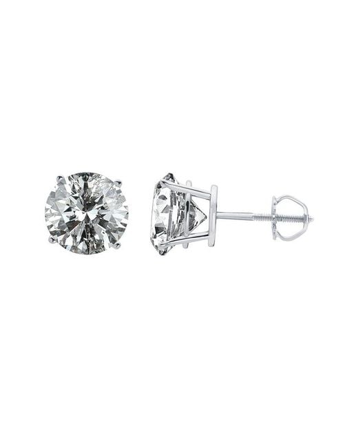 Lab Grown Diamonds White 14K 4.50 Ct. Tw. Lab Grown Diamond Studs
