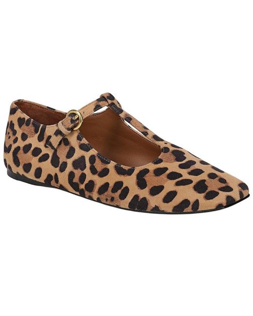 Franco Sarto Brown A-Flexa Astoria Leather Flat