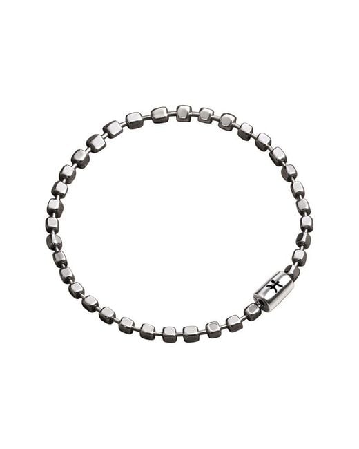 Karma and Luck Metallic Zodiac Plated Ball Chain Bracelet