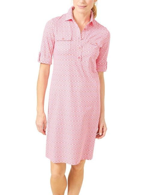 J.McLaughlin Pink Lawrence Mini Dress