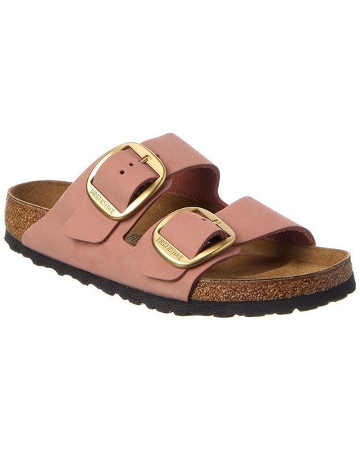 Birkenstock Brown Arizona Big Buckle Leather Sandal