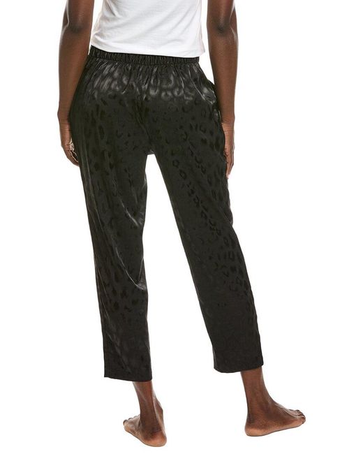 Natori Black Decadence Slim Pant