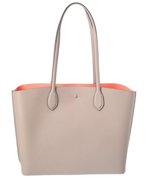 Kate Spade White Suite Large Leather Work Tote