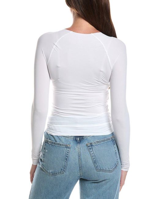 Commando White Commando Sexy Surfer Solid T-Shirt