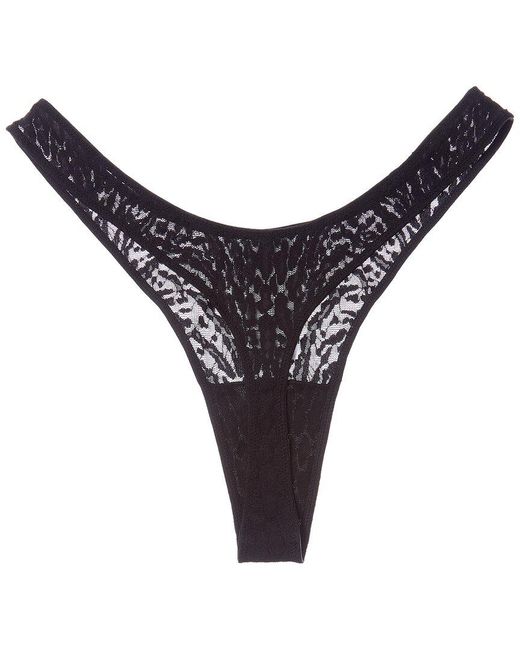 Wolford Black Thong