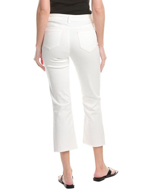 Renuar White Woven Pant